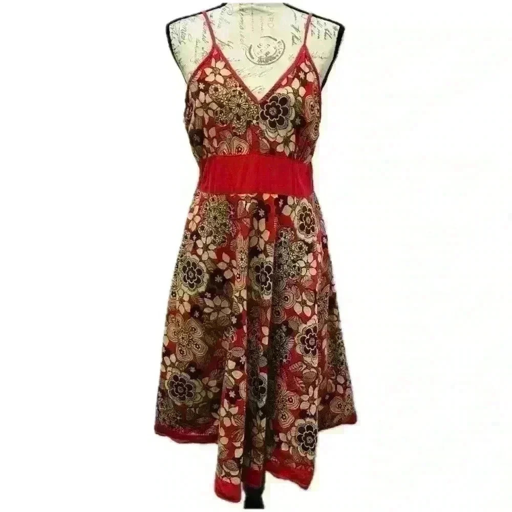 Jackpot Floral Women’s Midi Dress Size Medium